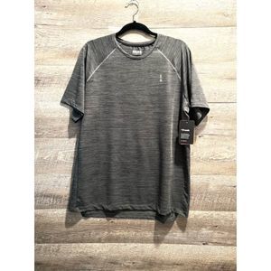 Bass Outdoors Men/s Gargoyle Gray Cooling Shirt Sz L